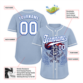 Custom Grey Skull Fashion White Authentic Baseball Jersey BSBJ0a-bc0fb9c